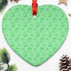 Floral Pattern Ornament (heart)