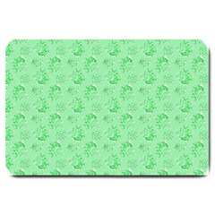 Floral Pattern Large Doormat 