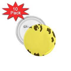 Banner Polkadot Yellow Grey Spot 1 75  Buttons (10 Pack) by Mariart