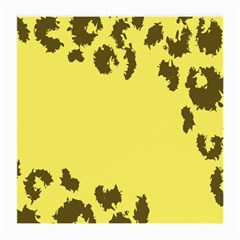 Banner Polkadot Yellow Grey Spot Medium Glasses Cloth (2-side) by Mariart