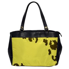 Banner Polkadot Yellow Grey Spot Office Handbags by Mariart