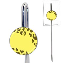 Banner Polkadot Yellow Grey Spot Book Mark by Mariart