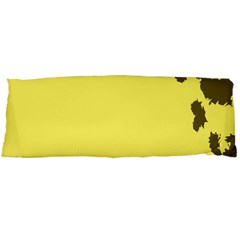 Banner Polkadot Yellow Grey Spot Body Pillow Case (dakimakura) by Mariart