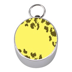 Banner Polkadot Yellow Grey Spot Mini Silver Compasses by Mariart