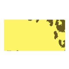 Banner Polkadot Yellow Grey Spot Satin Wrap by Mariart