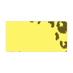 Banner Polkadot Yellow Grey Spot Yoga Headband by Mariart