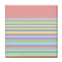 All Ratios Color Rainbow Pink Yellow Blue Green Tile Coasters by Mariart