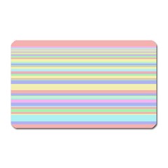 All Ratios Color Rainbow Pink Yellow Blue Green Magnet (rectangular)