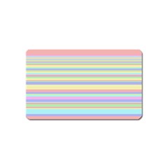 All Ratios Color Rainbow Pink Yellow Blue Green Magnet (name Card) by Mariart