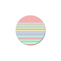 All Ratios Color Rainbow Pink Yellow Blue Green Golf Ball Marker by Mariart