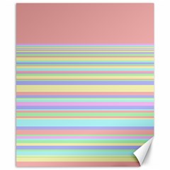 All Ratios Color Rainbow Pink Yellow Blue Green Canvas 8  X 10  by Mariart