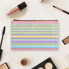 All Ratios Color Rainbow Pink Yellow Blue Green Cosmetic Bag (medium)  by Mariart