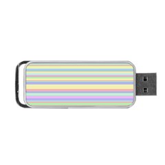 All Ratios Color Rainbow Pink Yellow Blue Green Portable Usb Flash (one Side) by Mariart