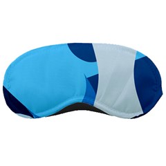 Blue Polka Sleeping Masks by Mariart