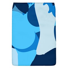 Blue Polka Flap Covers (l)  by Mariart