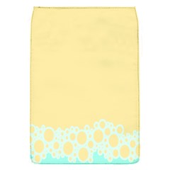 Bubbles Yellow Blue White Polka Flap Covers (s)  by Mariart