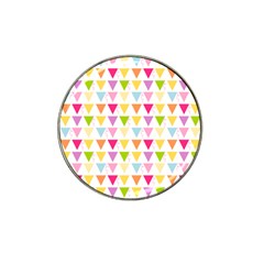 Bunting Triangle Color Rainbow Hat Clip Ball Marker