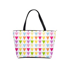 Bunting Triangle Color Rainbow Shoulder Handbags