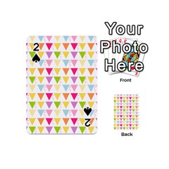 Bunting Triangle Color Rainbow Playing Cards 54 (Mini) 