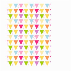 Bunting Triangle Color Rainbow Large Garden Flag (Two Sides)