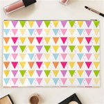 Bunting Triangle Color Rainbow Cosmetic Bag (XXL)  Back