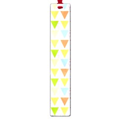 Bunting Triangle Color Rainbow Large Book Marks