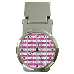 Black Friday Sale White Pink Disc Money Clip Watches