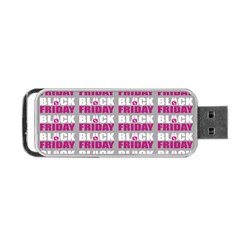 Black Friday Sale White Pink Disc Portable Usb Flash (one Side) by Mariart