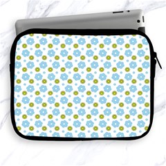 Blue Yellow Star Sunflower Flower Floral Apple Ipad 2/3/4 Zipper Cases by Mariart