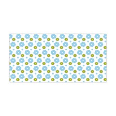 Blue Yellow Star Sunflower Flower Floral Yoga Headband by Mariart