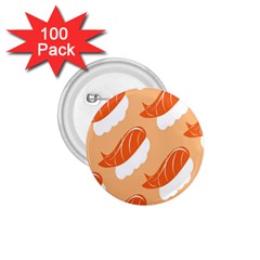 Fish Eat Japanese Sushi 1 75  Buttons (100 Pack) 