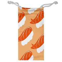 Fish Eat Japanese Sushi Jewelry Bag by Mariart