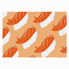 Fish Eat Japanese Sushi Large Glasses Cloth by Mariart