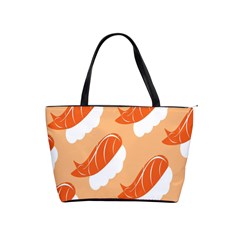 Fish Eat Japanese Sushi Shoulder Handbags by Mariart