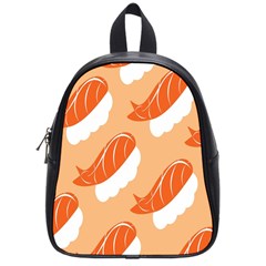 Fish Eat Japanese Sushi School Bags (small)  by Mariart