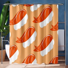 Fish Eat Japanese Sushi Shower Curtain 60  X 72  (medium)  by Mariart