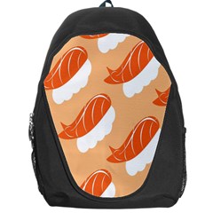 Fish Eat Japanese Sushi Backpack Bag by Mariart