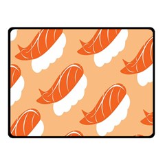 Fish Eat Japanese Sushi Double Sided Fleece Blanket (small)  by Mariart