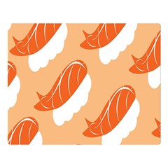 Fish Eat Japanese Sushi Double Sided Flano Blanket (large)  by Mariart