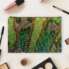 Chameleon Skin Texture Cosmetic Bag (Large) 