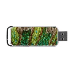 Chameleon Skin Texture Portable USB Flash (Two Sides)