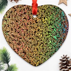 Crystals Rainbow Ornament (heart)