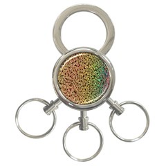 Crystals Rainbow 3-ring Key Chains by Mariart