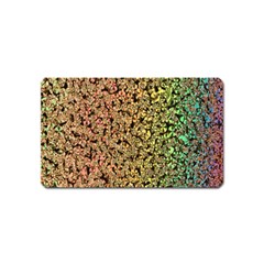 Crystals Rainbow Magnet (name Card) by Mariart