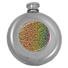 Crystals Rainbow Round Hip Flask (5 Oz) by Mariart