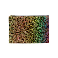 Crystals Rainbow Cosmetic Bag (medium)  by Mariart