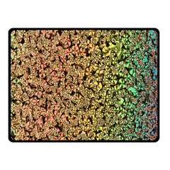 Crystals Rainbow Fleece Blanket (small) by Mariart