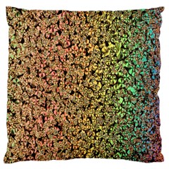 Crystals Rainbow Large Cushion Case (one Side) by Mariart