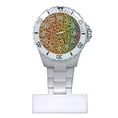 Crystals Rainbow Plastic Nurses Watch by Mariart