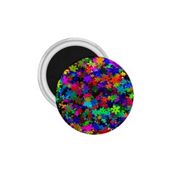 Flowersfloral Star Rainbow 1 75  Magnets by Mariart